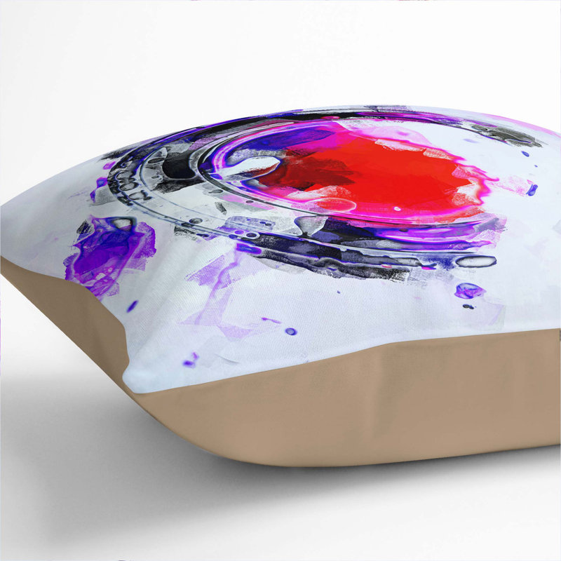 Lost Love Cushion with Filling, 40cm H x 40cm W x 15cm D, Stone