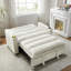 3-in-1 Multi-Functional Velvet Sleeper Couch Pull-Out Bed-383067228