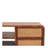 Solid Wood Larissa 4-Drawer Chestnut Media Unit