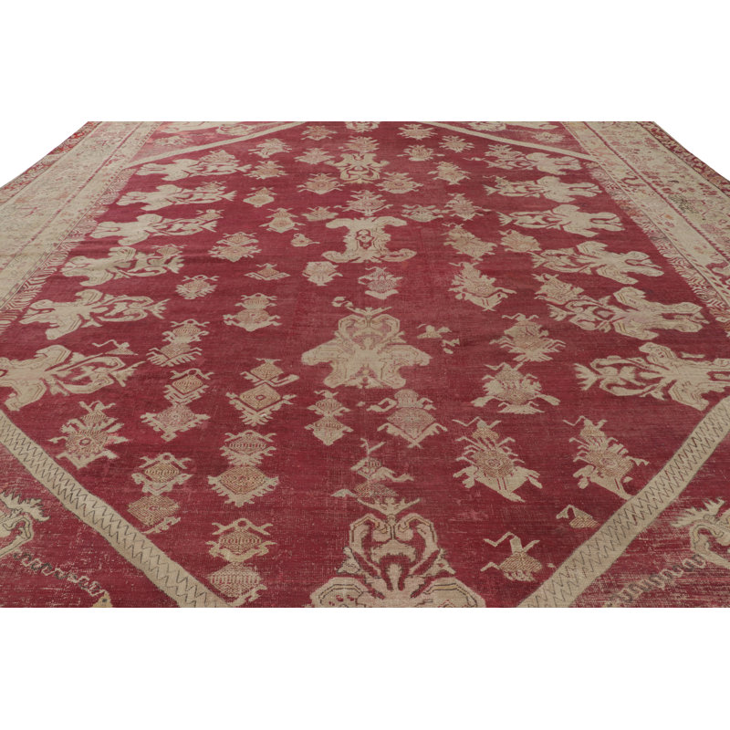 Antique One-of-a-Kind 15’6X19’9 Hand Knotted Area Rug