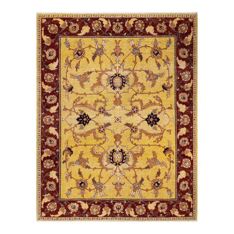 Vitoriano One-of-a-Kind 9' 1" X 11' 5" Hand Knotted Area Rug