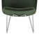 Tabouret de bar et de bar en velours vert Pera HB