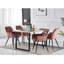 Nolen Upholstered Velvet Dining Chair with Arm-801648824