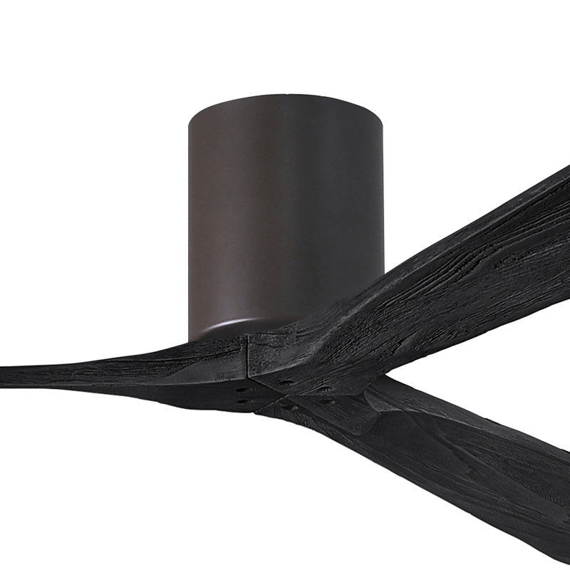 Irene Ceiling Fan, Textured Bronze, 72", Matte Black