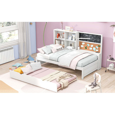 Daybed With Storage Shelves