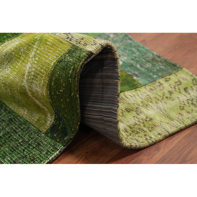 Tapis patchwork patiné 8 x 10