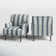 Arching Armchair With Solid Wood Turned Legs and Nailhead Trim