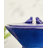 Two Birds Embossed Plant Pattern Pedestal Ceramic Fountain With Light-1296550315
