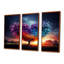 «Blossoming Tree Heart Glorious Sunset», ensemble de reproduction d'art mural arbre-1328277182-1328277176