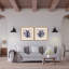 «Coastal Retreat», «Diptych of Red and Blue Ocean Plants» par Gypsea Village-99433825