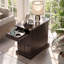 Top End Table and Built-In Electrical Outlet