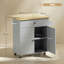 106 cm W Kitchen Island with