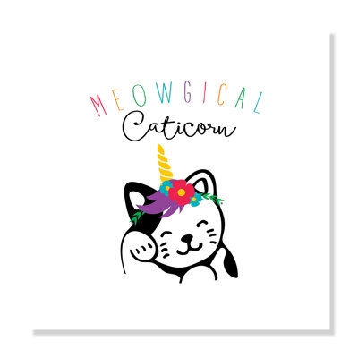 Impression sur papier Rolled Meowgical