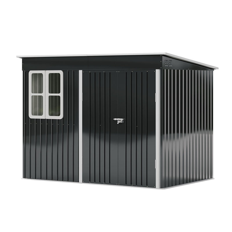8.5 Ft W X 5.5 ft D Garden Shed