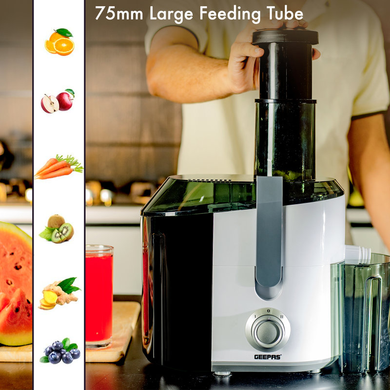 Geepas 800W 2 Speed Electric Centrifugal Juicer