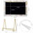 Wood Frame Chalkboard Sign W/ Easel Stand