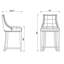 Tabouret de comptoir Fifth Avenue-28260509-53598450