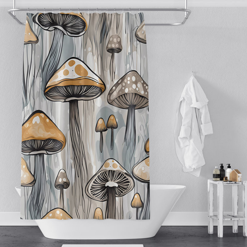 Rideau de douche Evina, H 72 po x l 70 po