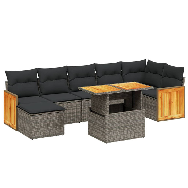 Ensemble de canapé de jardin Vidaxl
