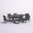 Aram 6 - Person Wicker Patio Dining Set with Rectangular Table-25610156