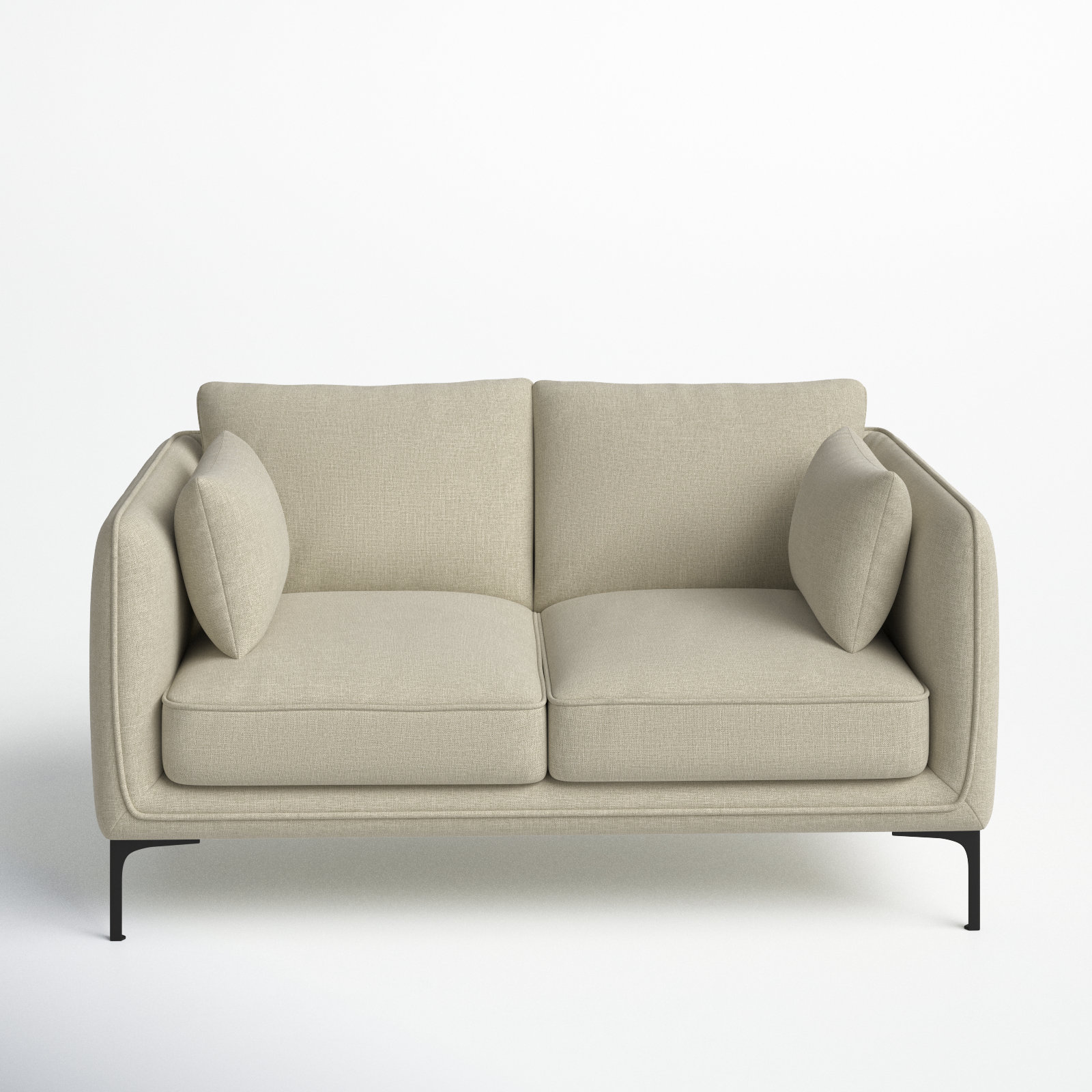AllModern Rae Loveseat - Thumbnail 4