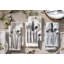 Dragonfly 5 Piece 18/10 Stainless Steel Flatware Set, Service for 1