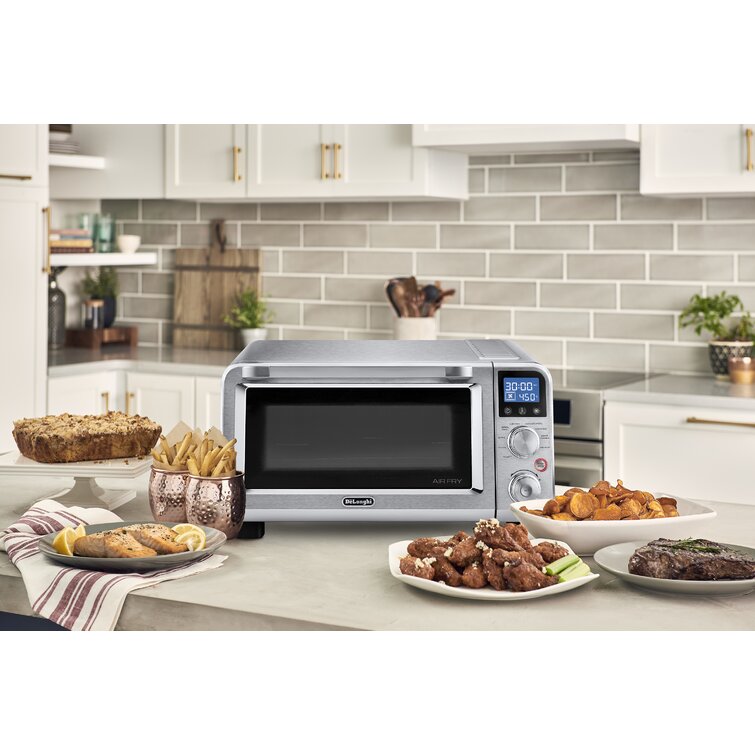 De'Longhi Air Fry Oven, Premium 9-in-1 Digital Air Fry Convection Toaster  Oven, Grills, Broils, Bakes, Roasts, Keep Warm, Reheats, 1800-Watts +