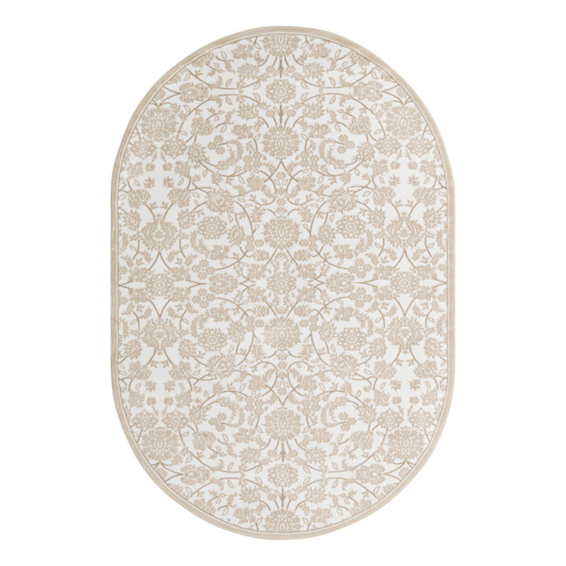 Tapis oriental analogique Analise, Oval 6 pi x 9 pi