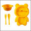 Ensemble d'assiettes plates en forme d'ours-546930588