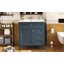 Meuble-lavabo moderne de 30 po avec lavabo supérieur, 2 tiroirs et tiroir basculant pour un rangement efficace et une conception élégante-2098007447