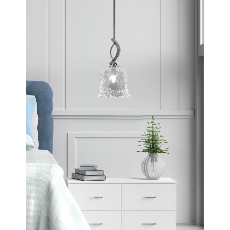 Waldes 1 - Light Pendant, Clear/Graphite