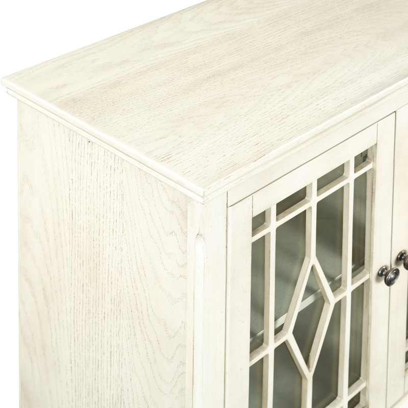 Armoire à deux portes Rosita, Creme