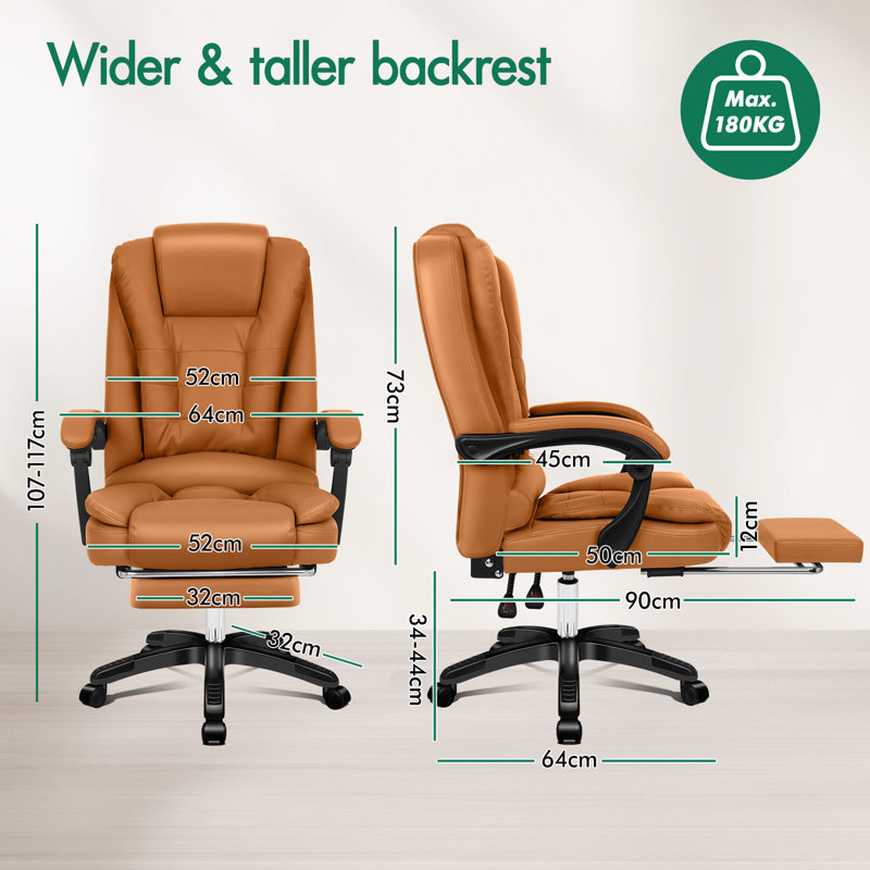 Office Chair, Brown
