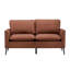 Causeuse en cuir rembourré TS Cat-129181840