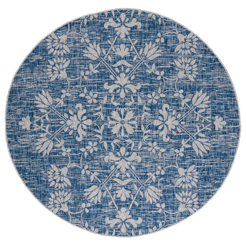 Tapis d'intérieur / extérieur Amedee Performance, Rond 6 pi 7 po