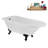 62" Streamline Clawfoot Tub,Tray,Drain, Clawfeet-101628982-102218228