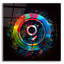 «The Graph Grt Crypto Power» par Epic Portfolio, art mural en verre acrylique-414683433