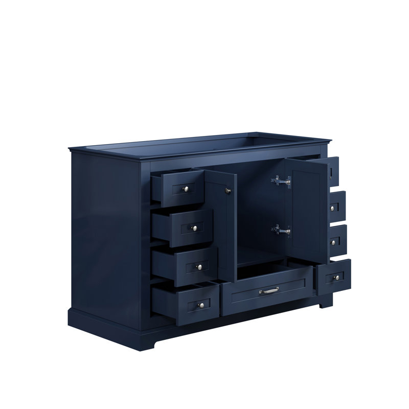 Meuble-lavabo simple (armoire seulement), Navy Blue, Navy Blue