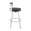 Tabouret tournant 30 "en métal avec similicuir-1079632546