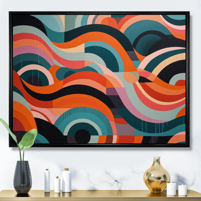 «Abstracted Forms In Balance III», reproduction d'art sur toile