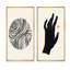 «Minimalistic Mon monochrome Illustration I», ensemble de 2 impressions-1262468896-1262468892