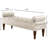 Upholstered Bench For Bedroom - Design Velvet Wood Violet Long Button Upholstery-1523902436