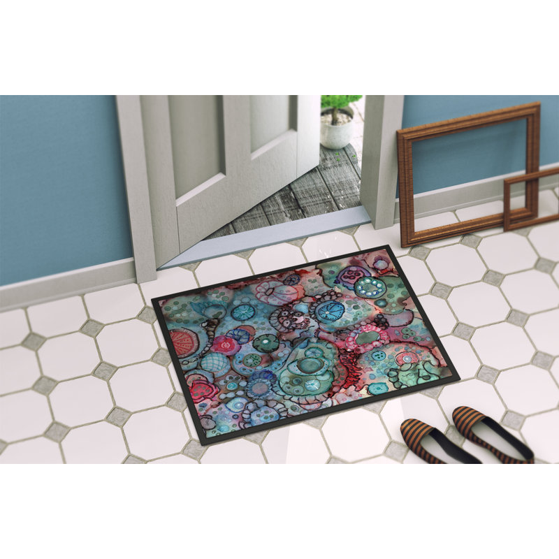 Tapis d'extérieur antidérapant Williamsdale, Rectangle 1 pi 6 po x 2 pi 3 po