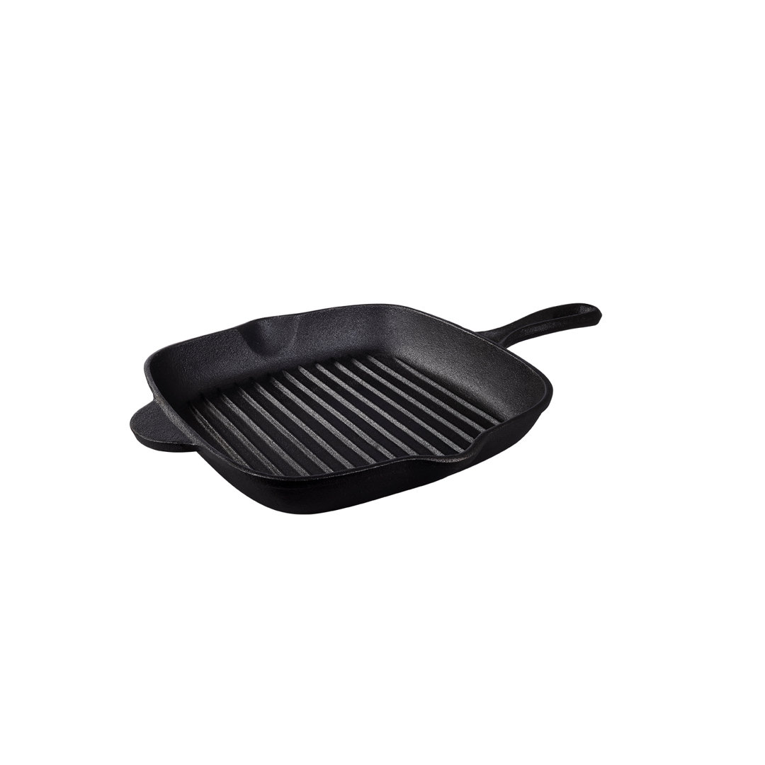 Tramontina Pre-seasoned Cast Iron Griddle Pan 27cm (2.2l)