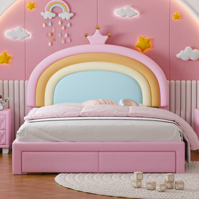Rainbow Design Bed