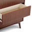 Tremolo 6 Drawers Dresser With Push-Open Design & Contemporary Fluted Fronts for Bedroom Organization-1149366870