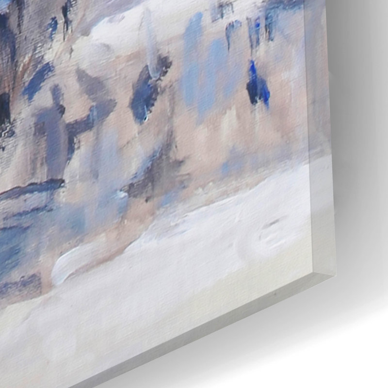 «Flatiron» par Allayn Stevens, art mural acrylique, H 24 po x l 16 po