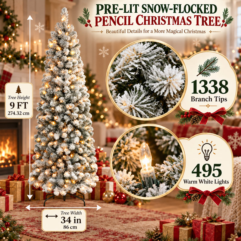 SDS-QBZR-BJ Christmas Tree, 6.5 feet