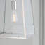 Norwalk 1 - Light Bright Nickel Lantern Pendant