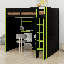 Lit mezzanine avec bureau-1481134763